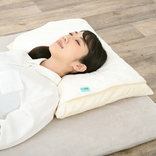 磁気治療器付消臭抗菌枕パッド　寝ている間に血行改善　永久磁石　枕カバー　まくらカバー【メーカーよ..