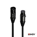 LINDY 1.5m 3m 6m 10m XLR オーディオ オス/メス ケーブル XLRコネクタは亜鉛合金素材と表面ニッケルメッキで耐摩耗性、耐腐食性、錆びにくい