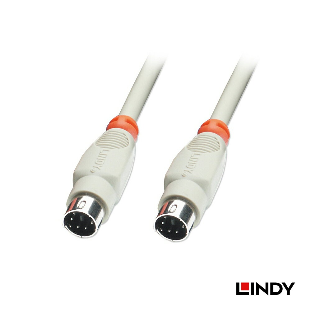 【在庫処分セール】LINDY 1m 5m 10m PS/2 キーボード/マウスケーブル 6ピン Mini-DIN オス-オス 高耐久..