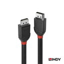 LINDY BLACK LINE 0.5m 1m 2m 3m DisplayPort 1.2ケーブル VESA 高精細 4096x2160 10bit HDR対応 高帯域幅 21.6Gbps デジタル映像 高耐久 PVC外装 ゲーミングPC用 モニター接続 プロフェッショナル ワークステーション 亜鉛合金コネクタ RoHS認証 4K 60Hz ノイズ軽減