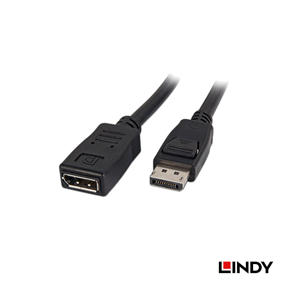 【在庫処分セール】LINDY 1m DisplayPort 1.1a HD 1080p 延長ケーブル 1.1a規格準拠 フルHD 1080p 1600p 256...