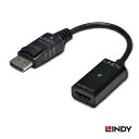 【SALE開催中!】【10%OFFクーポン配布中】【レビューでさらにクーポンGET】LINDY DisplayPort to HDMI 4K変換アタブタ HDM...