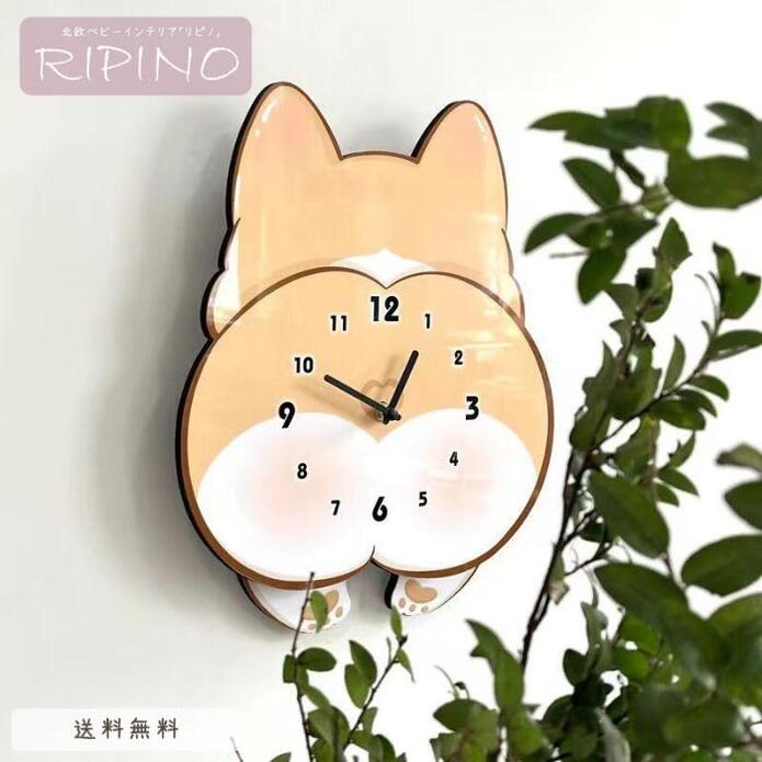 壁掛け時計 かけ時計 おしゃれ かわいい シンプル ナチュラル 子供部屋 キッズ 乾電池 ウォールデコレーション 入学祝い 息子 娘 甥っ子 姪っ子 孫 時計 ...