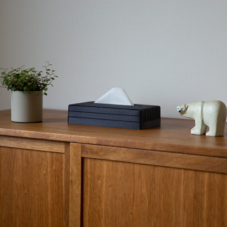 Bandc バンドシー ティッシュケース mini 日本製 おしゃれ 収納 ソフトパック 薄型サイズ ボックスティッシュ 対応 全7色