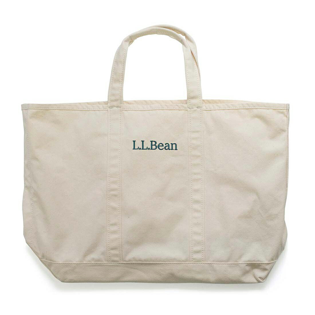 「L.L.Bean」のグローサリートートバッグは、荷物がたっぷり入る大容量だから、マザーズバッグや保育園バッグとしても人気。折りたためる薄手のキャンバス地で、豊富なカラーバリエーションも魅力的です。