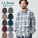 【クーポンで10%OFF】【公式】エルエルビーン スコッチ プラッド フランネル シャツ｜フランネルシャツ ネルシャツ メンズ アウトドア ブランド 長袖 カジュアル チェック チェックシャツ トップス 長袖シャツ L.L.Bean LLBean llビーン llbeen