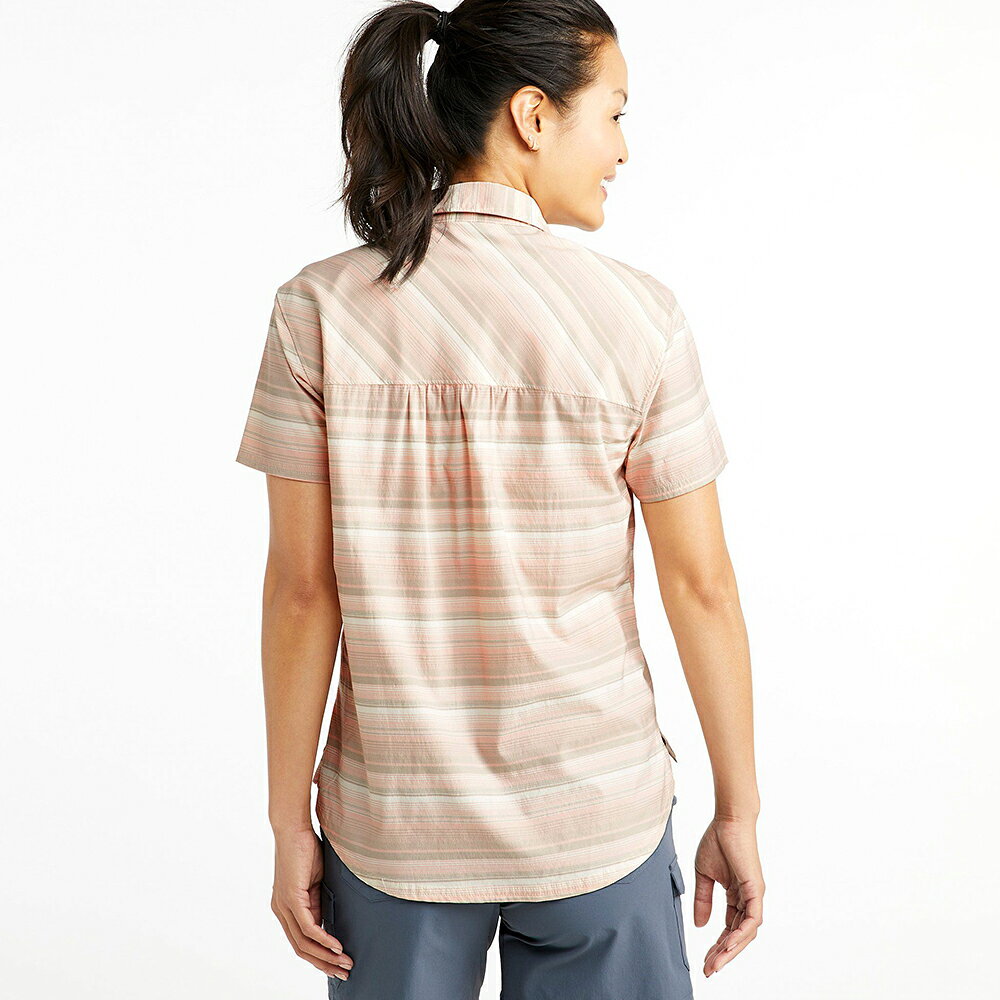 【SALE50%OFF】【公式】エルエルビーン ビーチ クルーザー サマー シャツ ストライプ 半袖シャツ ブラウス ウィメンズ レディース アウトドア ブランド 半袖 ストレッチ 速乾 クール L.L.Bean LLBean l.l.bean llbean llビーン llbeen llbean-10000775 L.L.Bean公式オンラインストア サンプル画像3