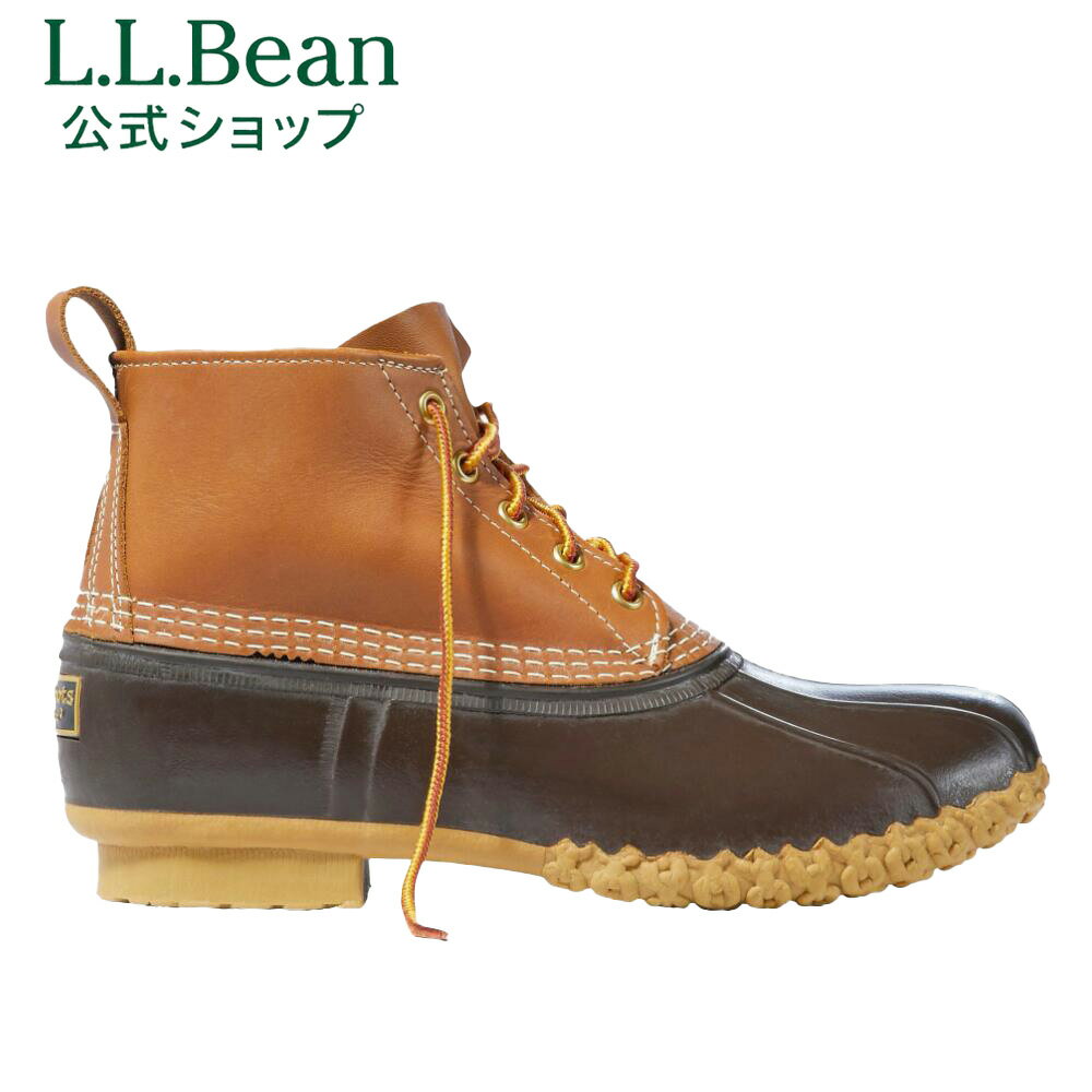 【公式】 エルエルビーン エル・エル・ビーン ブーツ 6インチ ビーンブーツ レザー ブーツ メンズ アウトドア ブランド 靴 長靴 ショートブーツ シューズ 防水 L.L.Bean LLBean l.l.bean llbean llビーン llbeen