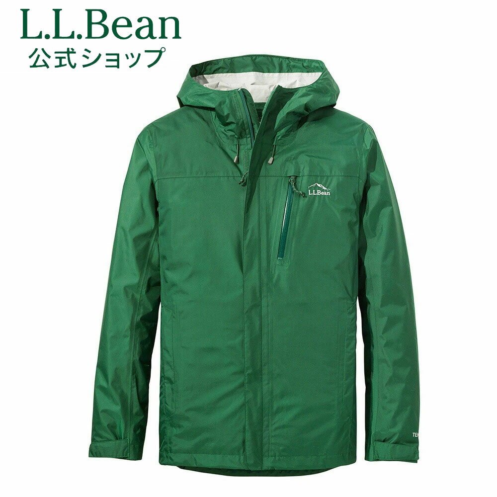 【公式】エルエルビーン トレイル モデル レイン ジャケット レインウェア レインジャケット メンズ アウトドア ブランド フード フード付き 登山 山登り 防水 L.L.Bean LLBean l.l.bean llbean llビーン llbeen