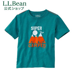 【公式】 エルエルビーン キッズ グラフィック ティ Tシャツ キッズ 子供服 子ども用 子供用 アウトドア ブランド 半袖 綿100% 無地 L.L.Bean LLBean l.l.bean llbean llビーン llbeen