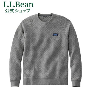 【公式】エルエルビーン キルト スウェットシャツ クルーネック スウェット トレーナー メンズ アウトドア ブランド キルティング ラグラン L.L.Bean LLBean l.l.bean llbean llビーン llbeen