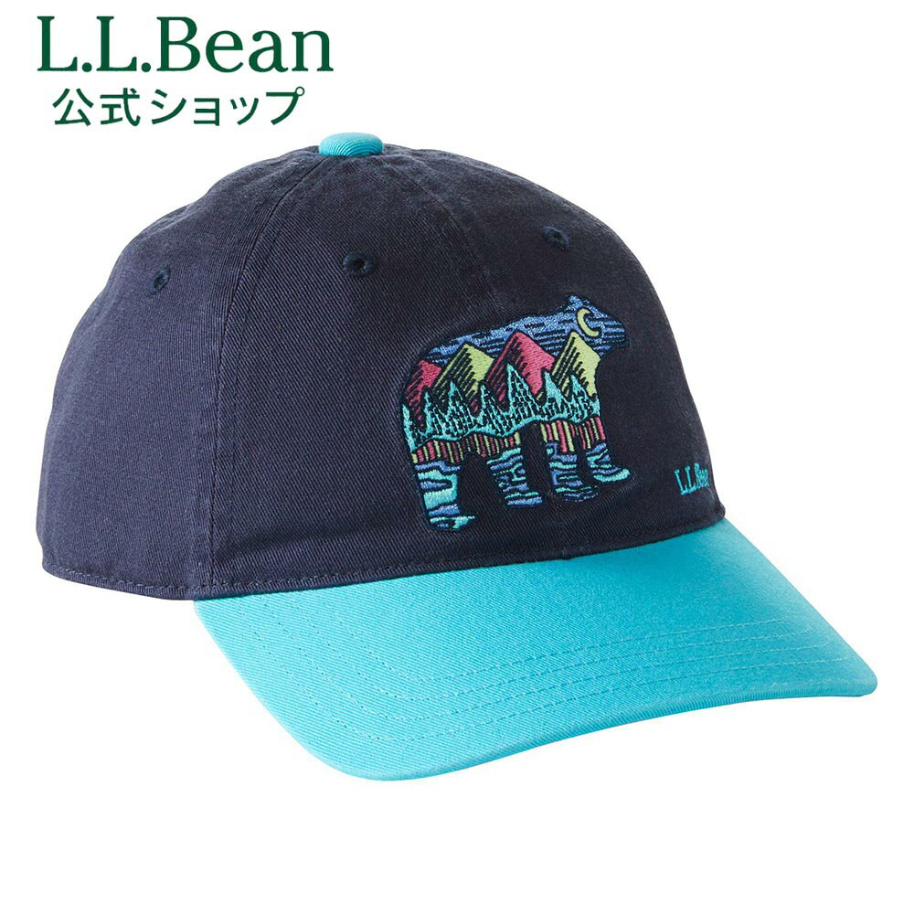 エルエルビーン キッズ ビーンズ コットン ベースボール ハット L.L.Bean LLBean l.l.bean llbean llビーン llbeen キャップ 帽子キッズ 子ども用 子供用 アウトドア ブランド フリーサイズ コットン