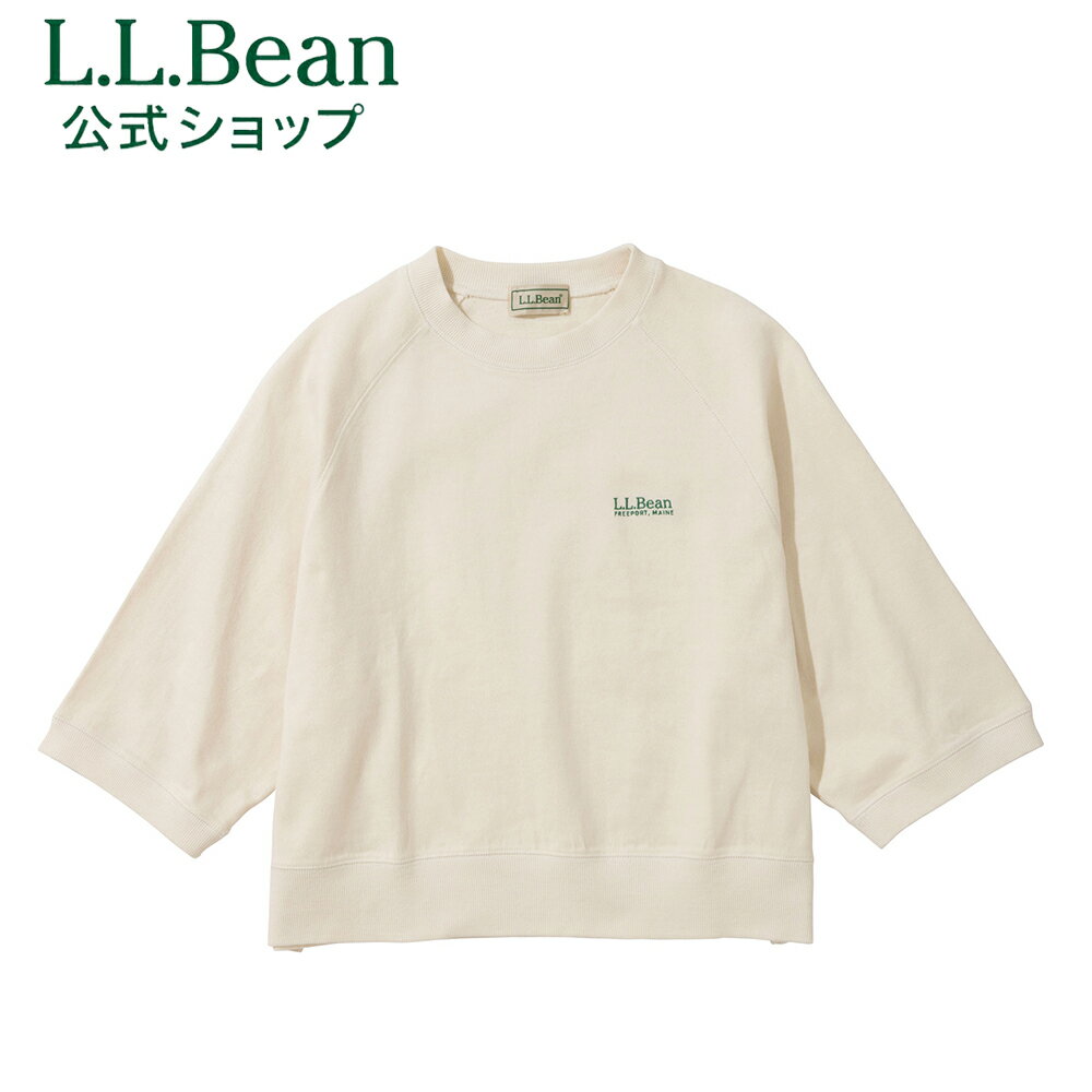 【公式】 エルエルビーン ビーンズ ロゴ エンブロイダード ティ 半袖 Tシャツ シャツ トップス スウェット レディース ウィメンズ アウトドア ブランド オーバーサイズ カジュアル L.L.Bean LLBean llビーン llbeenのサムネイル