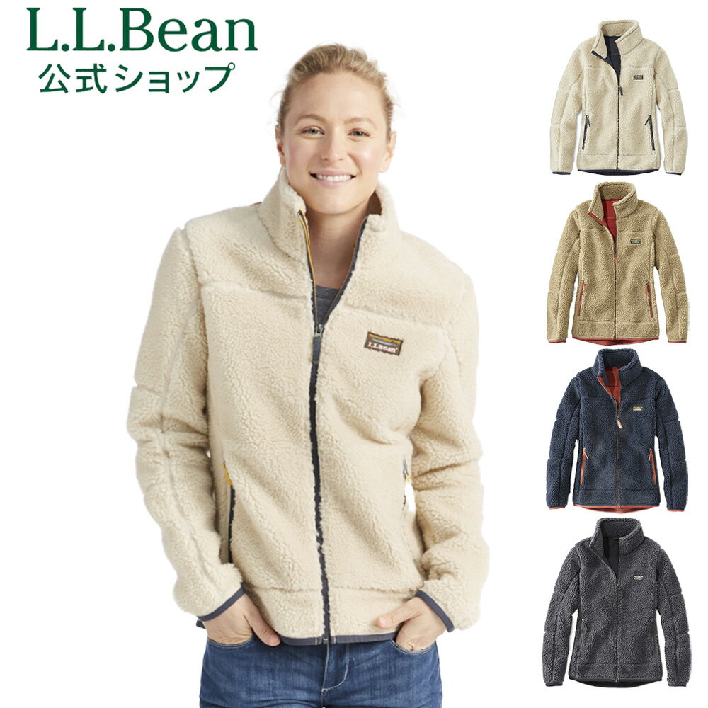 楽天L.L.Bean公式オンラインストア【スーパーSALE15％OFF】【公式】エルエルビーン マウンテン パイル フリース ジャケット | ボアフリース ボアジャケット ボアウェア ボア アウター ボアコート ウィメンズ レディース アウトドア ブランド L.L.Bean LLBean llビーン llbeen キャンプ トップス