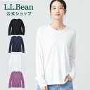 【公式】エルエルビーン ピマ コットン ティ 長袖 クルーネックシャツ Tシャツ カットソー ロンT ウィメンズ レディース アウトドア ブランド スーピマコットン L.L.Bean LLBean l.l.bean llbean llビーン llbeen