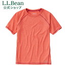 【公式】エルエルビーン キッズ トレイル ティ 半袖Tシャツ 半袖 Tシャツ キッズ 子供服 子ども用 子供用 男女兼用 ユニセックス アウトドア ブランド 速乾 透湿 L.L.Bean LLBean llビーン llbeen