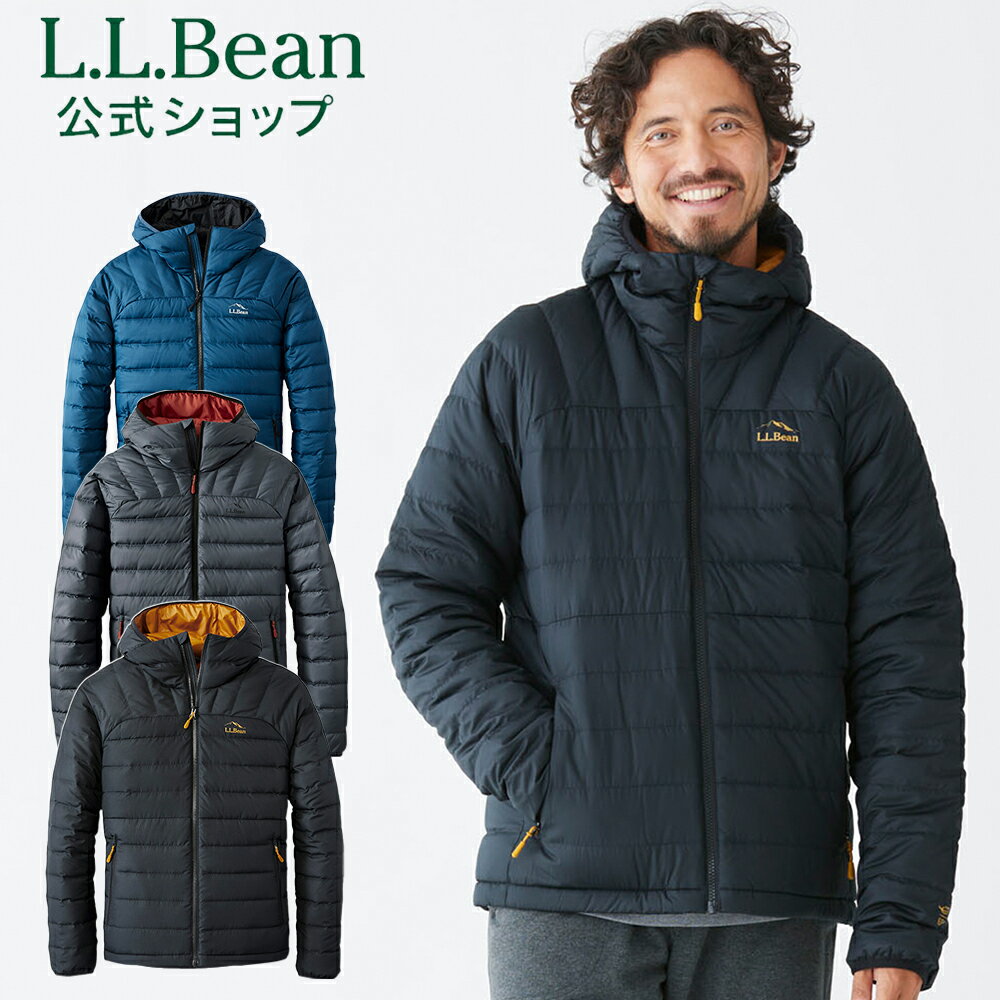 【クーポンで28%OFF 2/3まで】【公式】エルエルビーン ビーンズ ダウン フード ジャケット | コート アウター ダウンコート ダウンジャケット パーカー メンズ アウトドア ブランド フーディ L.L.Bean LLBean l.l.bean llbean llビーン llbeen ジャンパー 防寒