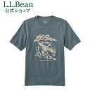 【公式】エルエルビーン レイクウォッシュ オーガニック コットン グラフィック ティ | Tシャツ メンズ アウトドア ブランド 半袖 綿100% オーガニック...