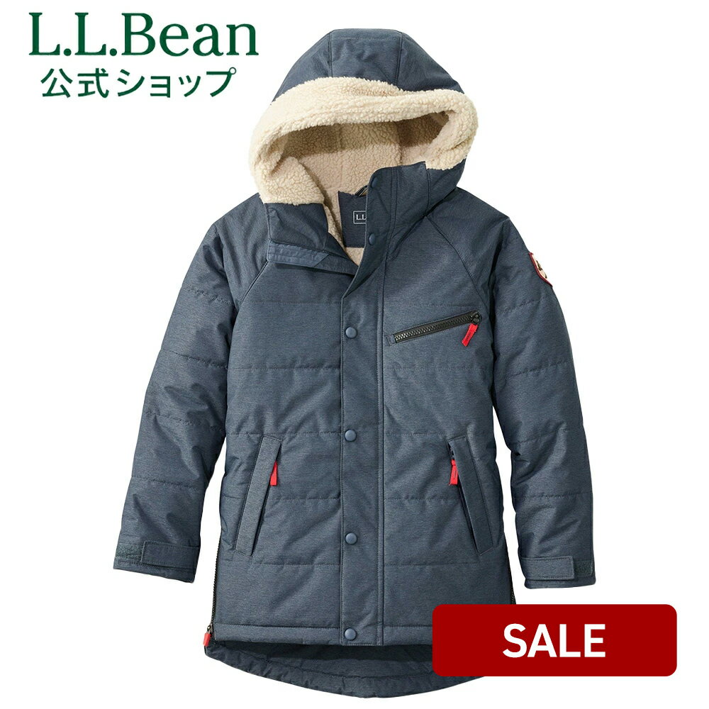 楽天L.L.Bean公式オンラインストア【SALE10％OFF】【公式】エルエルビーン キッズ ウィンター ウォーマー インサレーテッド パーカ パーカー アウター コート ジャケット キッズ 子供服 子ども用 子供用 アウトドア ブランド L.L.Bean LLBean L.L.Bean llbean llビーン