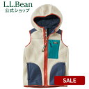 【SALE10%OFF】【公式】エルエルビーン キッズ シェルパ フリース フード ベスト ビッグキッズ ボアフリース ボアウェア ボア ベスト キッズ 子供服...