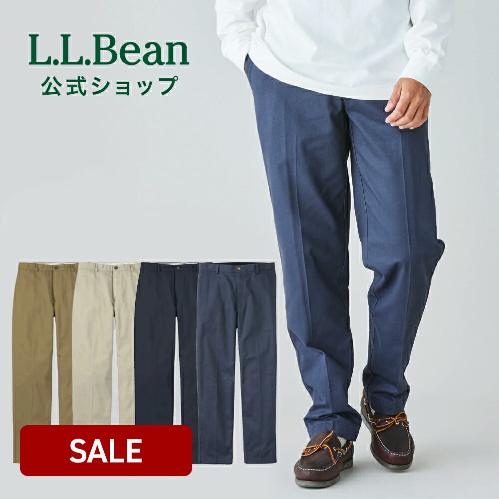 【ポイント10倍 6/3まで】【SALE10%OFF】【公式】エルエルビーン リンクルフリー 形態安定 ダブル エル チノ クラシック フィット タックなし | チノパン チノパンツ メンズ アウトドア ブラン…