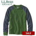 楽天L.L.Bean公式オンラインストア【SALE10％OFF】【公式】エルエルビーン キッズ アンシュリンカブル ミニワッフル シャツ 長袖Tシャツ カットソー ロンT トレーナー キッズ 子供服 子ども用 子供用 アウトドア ブランド L.L.Bean LLBean L.L.Bean llbean llビーン