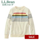 【クーポン対象 5/6まで】【SALE10%OFF】【公式】エルエルビーン エル エル ビーン 24/7 スウェットシャツ クルーネック ストライプ スウェット...