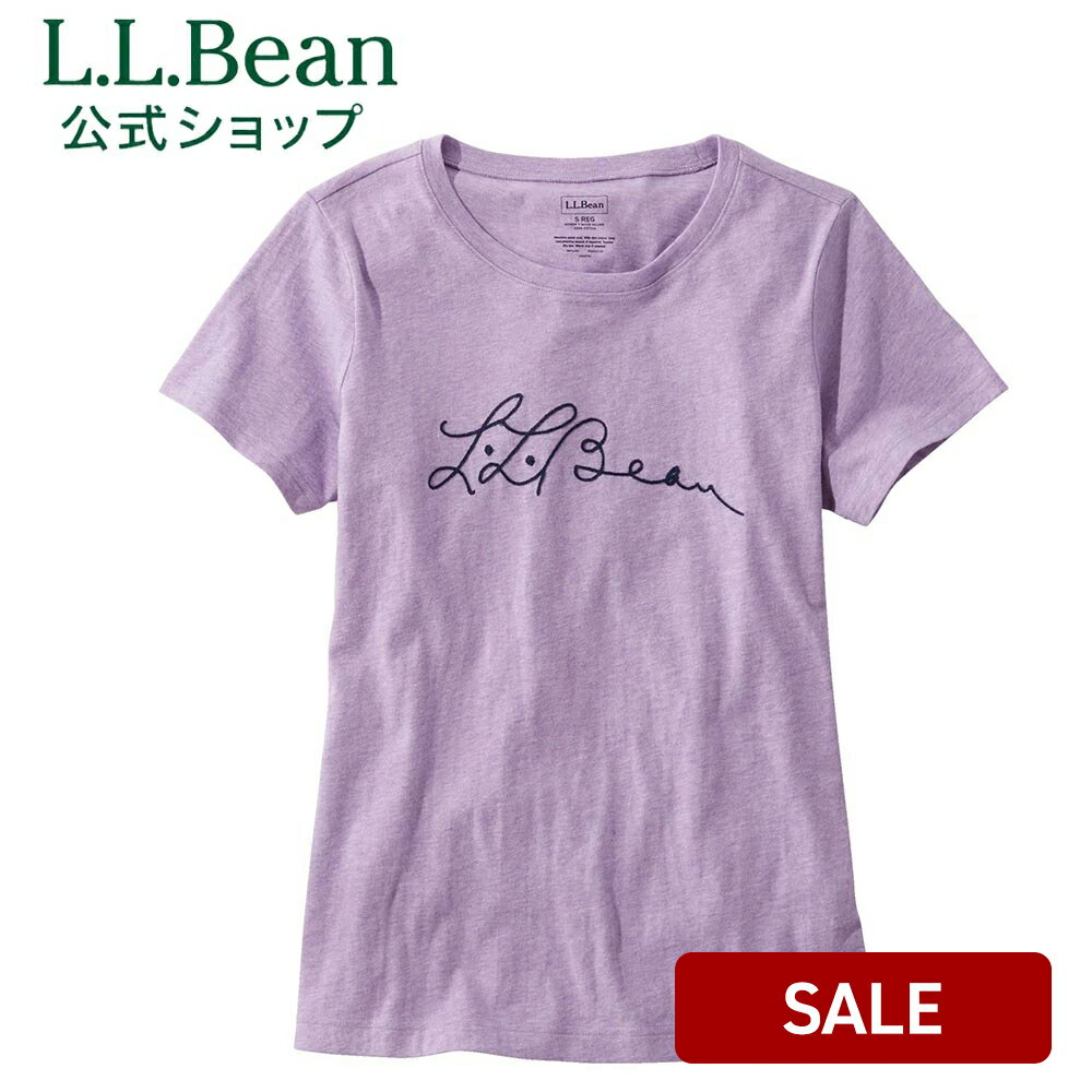 【クーポンでさらに10%オフ】【SALE10%OFF】【公式】エルエルビーン エル エル ビーン グラフィック ティ半袖 Tシャツ シャツ ウィメンズ レディース アウトドア ブランド オーガニック コットン 綿100％ クルーネック L.L.Bean LLBean L.L.Bean llbean llビーン