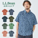 【公式】エルエルビーン レイクウォッシュ キャンプ シャツ 半袖 | 半袖シャツ カジュアルシャツ メンズ アウトドア ブランド ゆったり 軽量 通気 ストレッ...