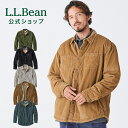 【公式】エルエルビーン 1912 ヘリテージ ラインド シャツ ジャック コーデュロイ カジュアル シャツ アウター ジャケット メンズ アウトドア ブランド ...
