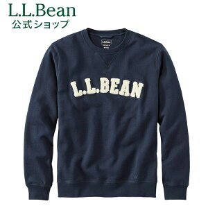【公式】 エルエルビーン アスレチック スウェット L.L.Bean LLBean l.l.bean llbean llビーン llbeen トレーナー トップス メンズ アウトドア ブランド クルーネック ロゴ 丸首