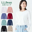 【公式】エルエルビーン エル エル ビーン ティ 長袖 クルーネック 長袖シャツ Tシャツ カットソー ロンT ウィメンズ レディース アウトドア ブランド 綿...