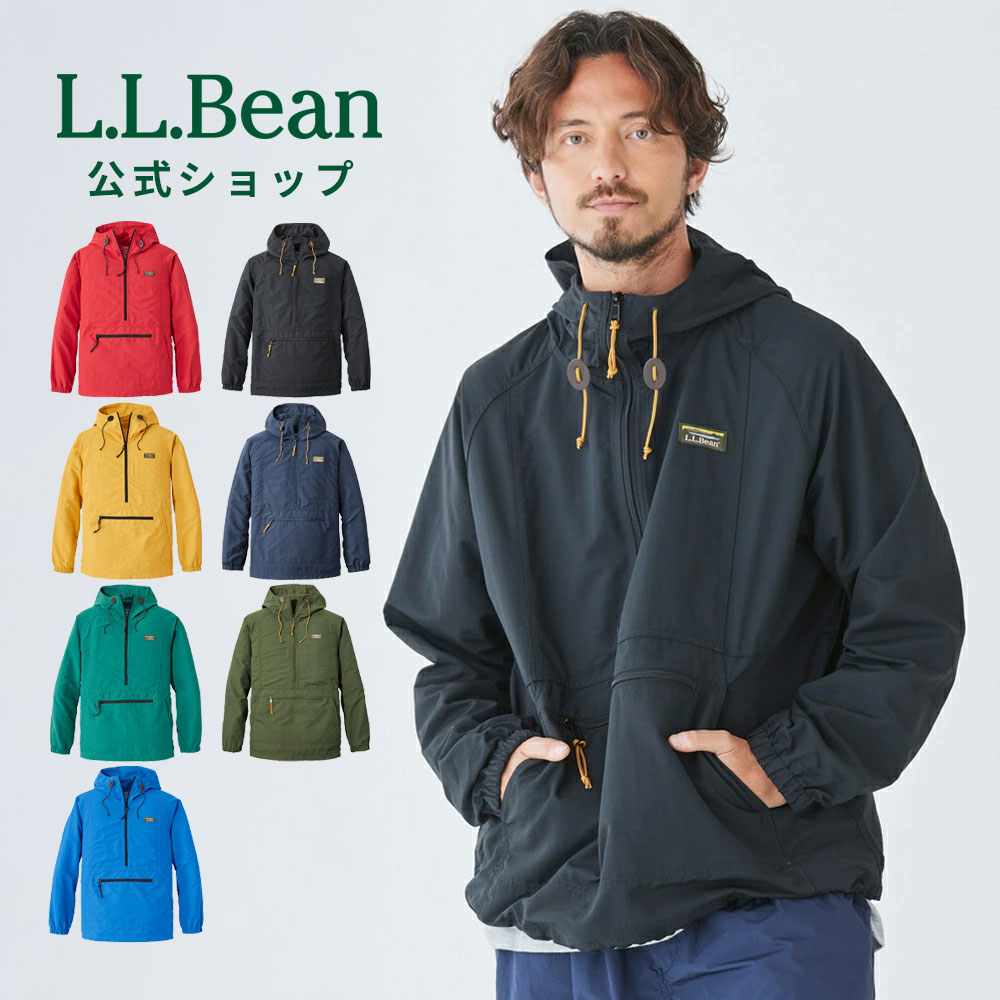 【公式】 エルエルビーン マウンテン クラシック アノラック|マウンテンパーカー ジャケット アウター メンズ アウトドア ブランド プルオーバー ハーフジップ パッカブル 防風 撥水 L.L.Bean LLBean llビーン llbeen