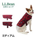 【公式】エルエルビーン フランネル シェルパ ドッグ ベスト ミディアム 犬用ベスト 犬用ジャケット 犬用ウェア 犬服 ドッグウェア 小型犬 中型犬 犬 犬用 いぬ アウトドア ブランド ボア ボアフリース L.L.Bean LLBean llビーン llbeen