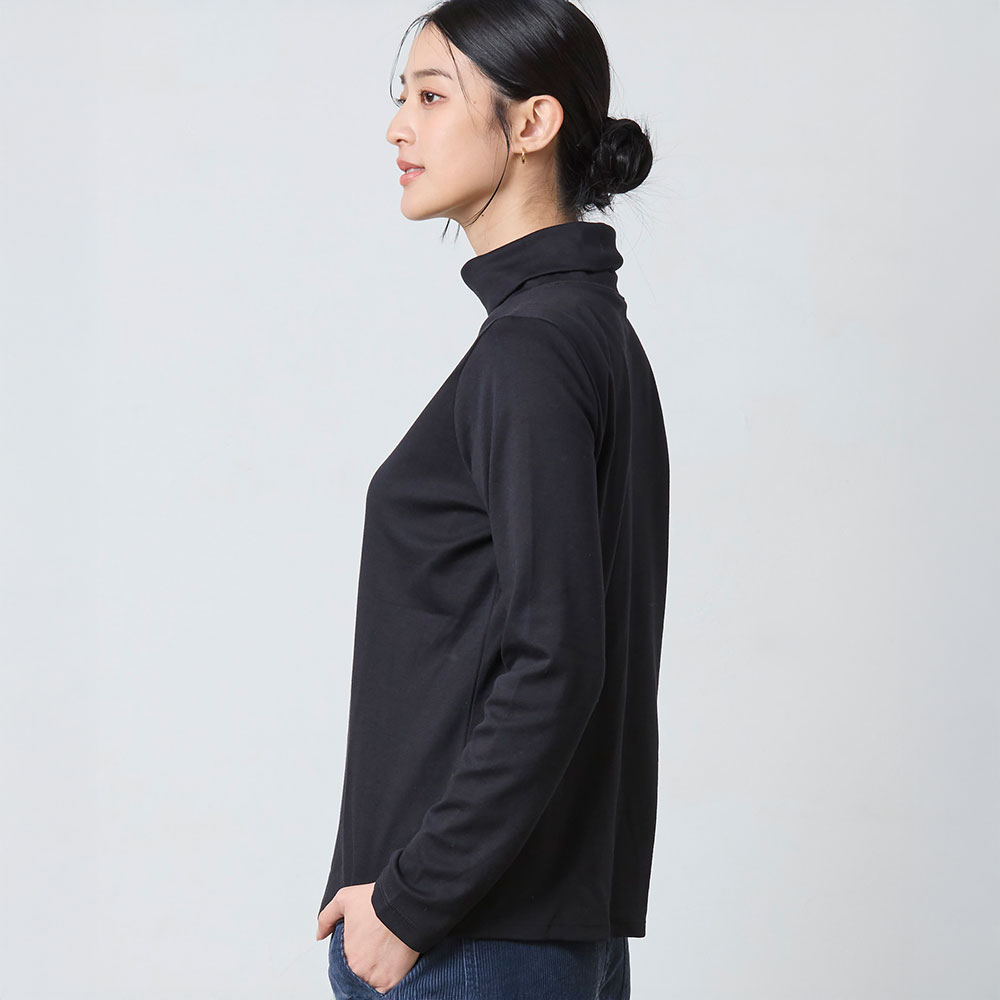 【公式】 エルエルビーン ピマ コットン シャツ タートルネック 長袖 | カットソー...
