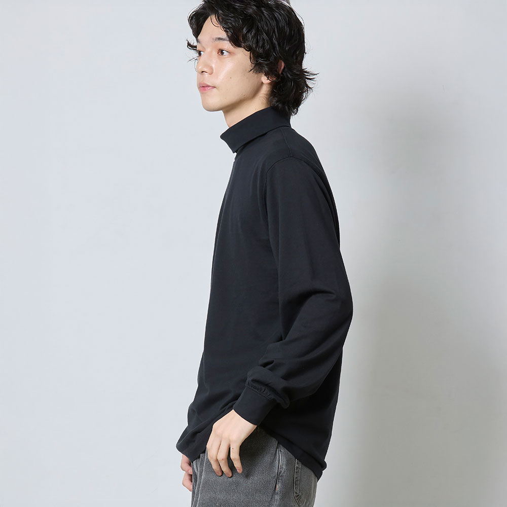 【楽天スーパーSALE 15%OFF】【公式】 エルエルビーン ケアフリー アンシュリンカブル タートルネック | シャツ カットソー ロンT メンズ アウトドア ブランド 長袖 ハイネック 無地 防縮 防シワ L.L.Bean LLBean llビーン タートル インナー 秋冬 トップス 白 黒 - Image 3