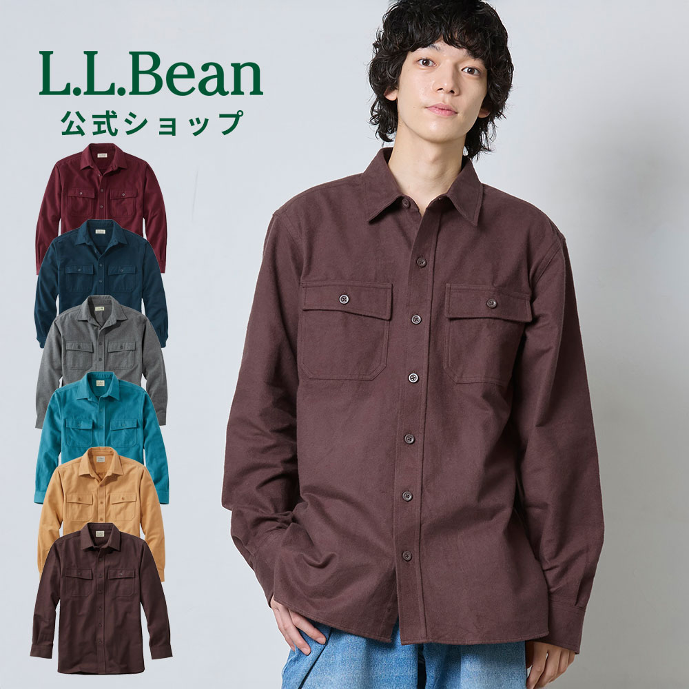 【公式】エルエルビーン シャミー クロス シャツ | フランネルシャツ ネルシャツ メンズ アウトドア ブ..
