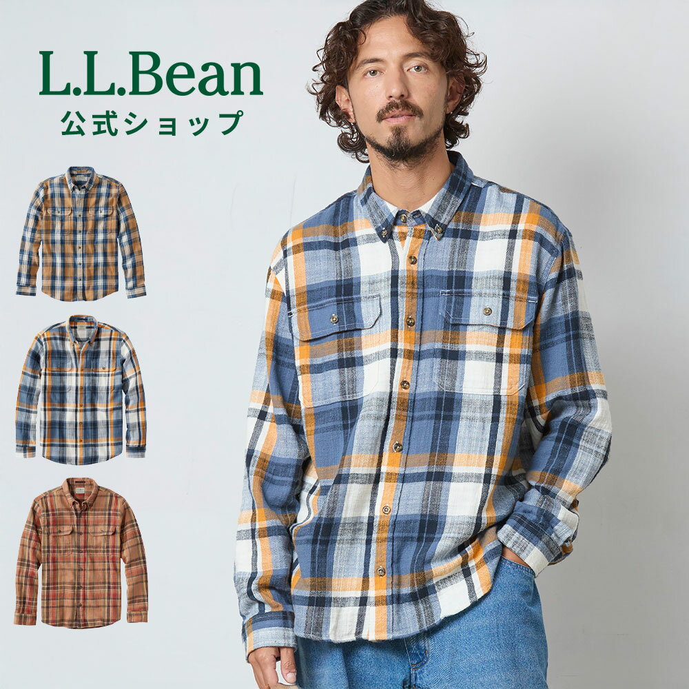 レア エルエルビーン ネルシャツ 茶 ベージュ チェック ウール あいみょん着用 レア エルエルビーン ネルシャツ 茶 ベージュ チェック ウール あい