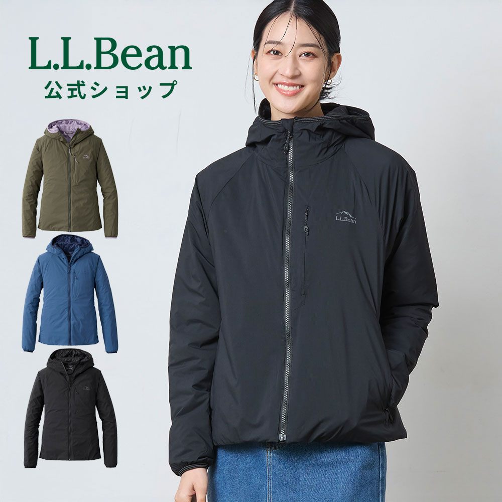 【WINTER SALEクーポン対象】【公式】 エルエルビーン プリマロフト パッカウェイ エアー フーディ アウター ジャケット 中綿 ジッパー パッカブル 折りたたみ コンパクト 収納 ウィメンズ レディース アウトドア ブランド 軽量 防寒 保温 薄手 フード フード付き L.L.Bean