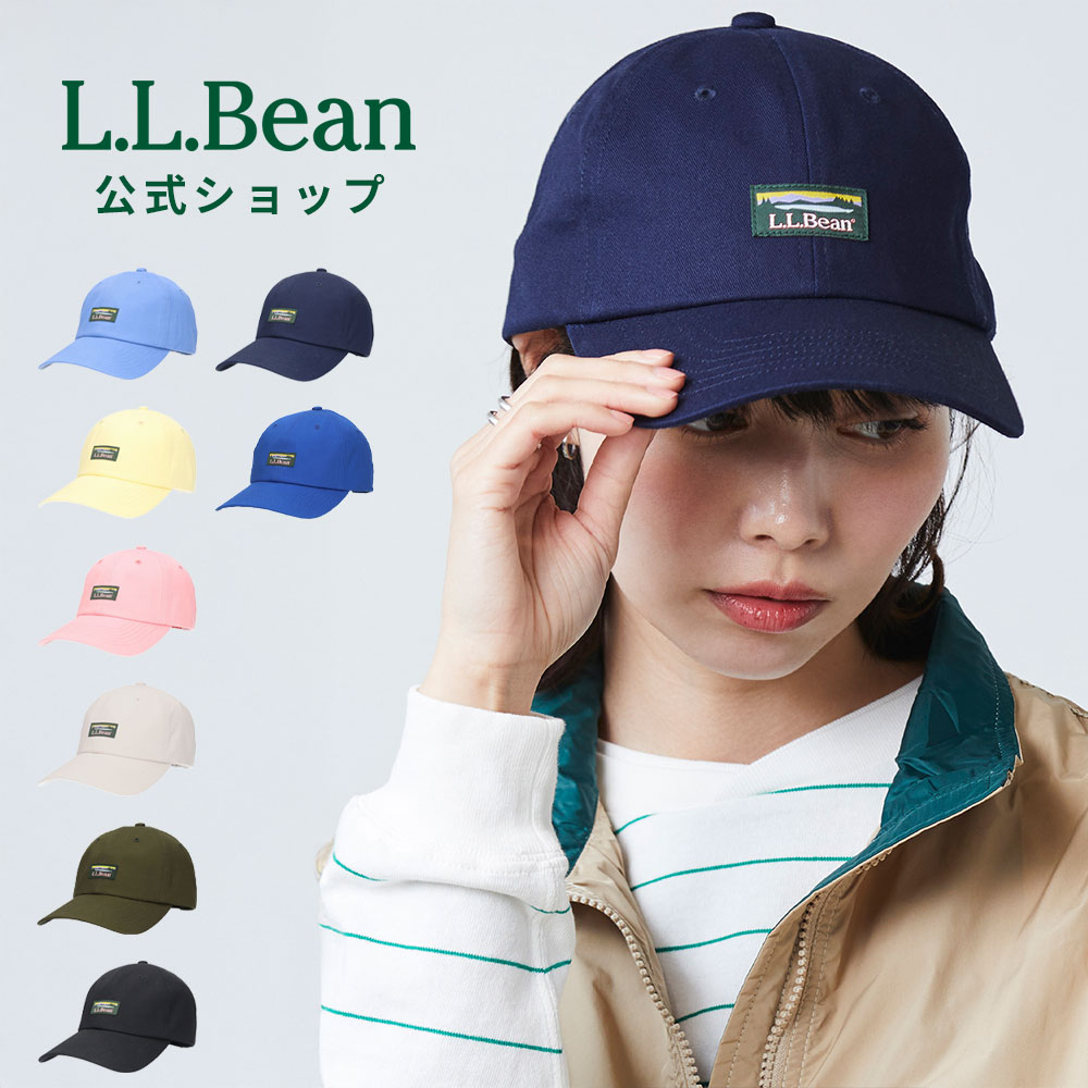 [Official] L.L.Bean Katahdin Twill Deep Crown Cap | Hat Baseball Cap Men's Women's Unisex Outdoor Brand Cotton Logo LLBean LLBean Logo Cap Pink Black Navy Light Blue Beige UV Protection