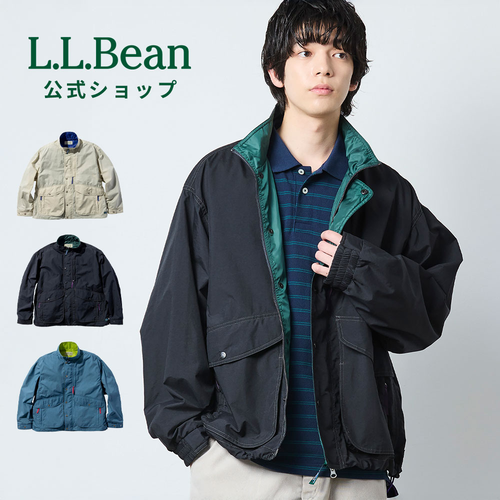 Rakuten - 【公式】 エルエルビーン ビーンズ ウィンディ リッジ ジャケット アウター ジャンパー ブルゾン ジップアップ フルジップ スタンドカラー メンズ アウトドア ブランド JAPAN EDITION 撥水 ナイロン 薄手 ジャンバー ゆったりめ 春 秋 L.L.Bean LLBean llビーン llbeen
