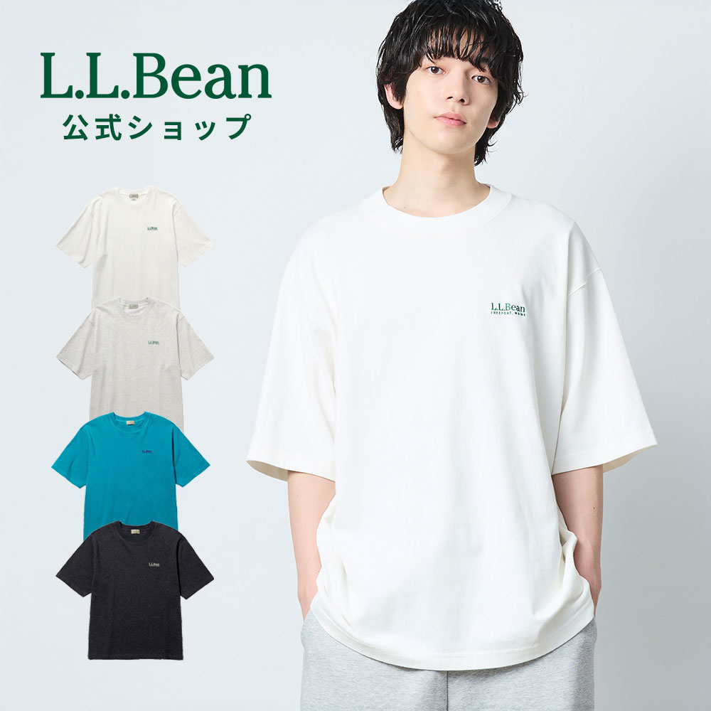 Rakuten - 【公式】 エルエルビーン ユニオン ショートスリーブ ティ 半袖 Tシャツ クルーネック トップス ティーシャツ メンズ アウトドア ブランド JAPAN EDITION コットン100% 綿100% ロゴ刺繍 ワンポイント ゆったり 厚手 春 夏 L.L.Bean LLBean llビーン llbeen