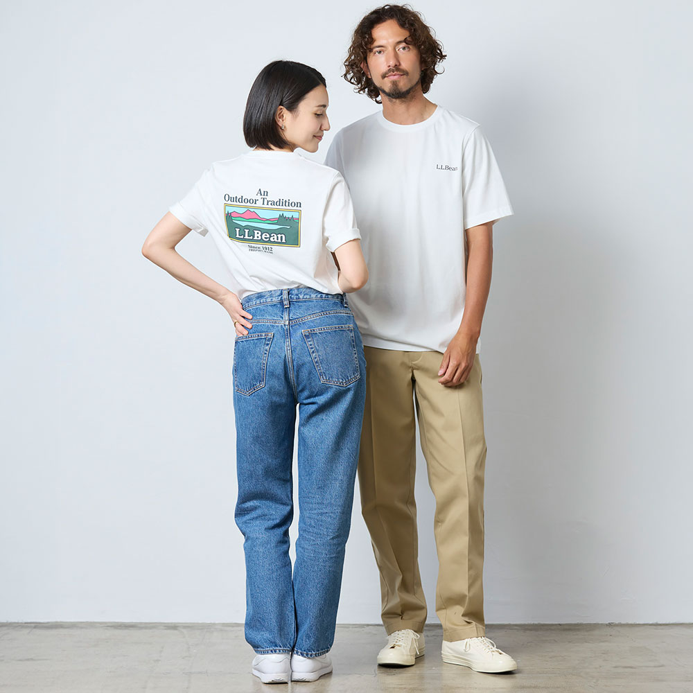 【クーポン20%OFF対象】【公式】エルエルビーン ケアフリー アンシュリンカブル ティ グラフィック 1 | Tシャツ メンズ アウトドア ブランド 半袖 綿100% プリント 防シワ l.l.bean llbean llビーン ティーシャツ 半袖tシャツ バックプリント llbeen ロゴtシャツ ロゴ入り - Image 3