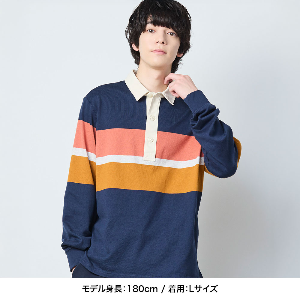 【公式】エルエルビーン ビンテージ ソフト ラグビー チェスト ストライプ | 長袖 ...