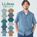 【お買いものマラソンクーポン対象】 【公式】エルエルビーン トロピック シャツ プリント | 半袖シャツ カジュアル メンズ アウトドア ブランド 半袖 綿10...