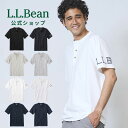 【公式】エルエルビーン ケアフリー アンシュリンカブル ティ ヘンリー ウィズ モチーフ 半袖 | Tシャツ シャツ 半袖Tシャツ メンズ アウトドア ブランド...