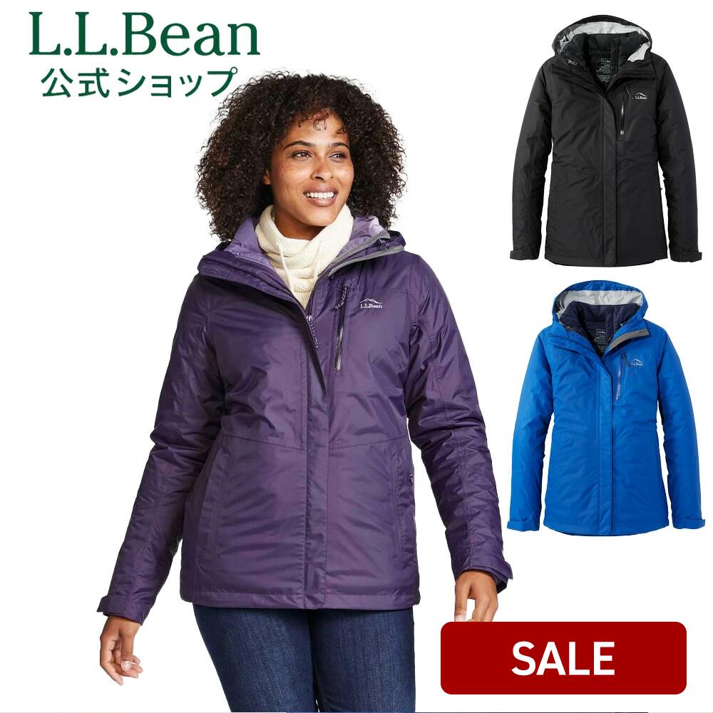 【SALE30%OFF】【公式】エルエルビーン トレイル モデル ウォータープルーフ 3イン1 ジャケット パーカー アウター レインジャケット ウィメンズ レ...
