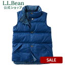 【SALE20%OFF】【公式】エルエルビーン キッズ ビーンズ ダウン フィールド ベスト | ダウンベスト アウター キッズ 子供服 子供用 男女兼用 アウトドア ブランド 軽量 防寒 中綿ベスト 暖かい L.L.Bean LLBean llビーン llbeen