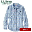 【FashionTHE SALEクーポン対象】 【SALE20%OFF】【公式】 エルエルビーン エブリデイ サンスマート ウーブン シャツ 長袖 プラッド 長...