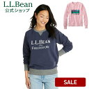 【SUMMER SALEクーポン対象】 【SALE30%OFF】【公式】エルエルビーン シグネチャー ヘリテージ スウェットシャツ グラフィック 長袖 スウェット トレーナー トップス レディース ウィメンズ アウトドア ブランド クルーネック L.L.Bean LLBean llビーン llbeen